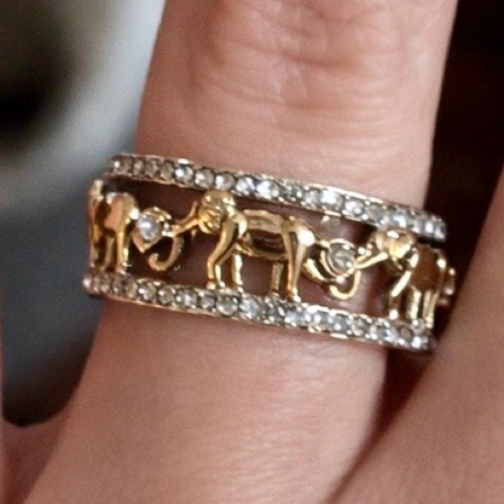 Luck And Prosperity Elephant Ring